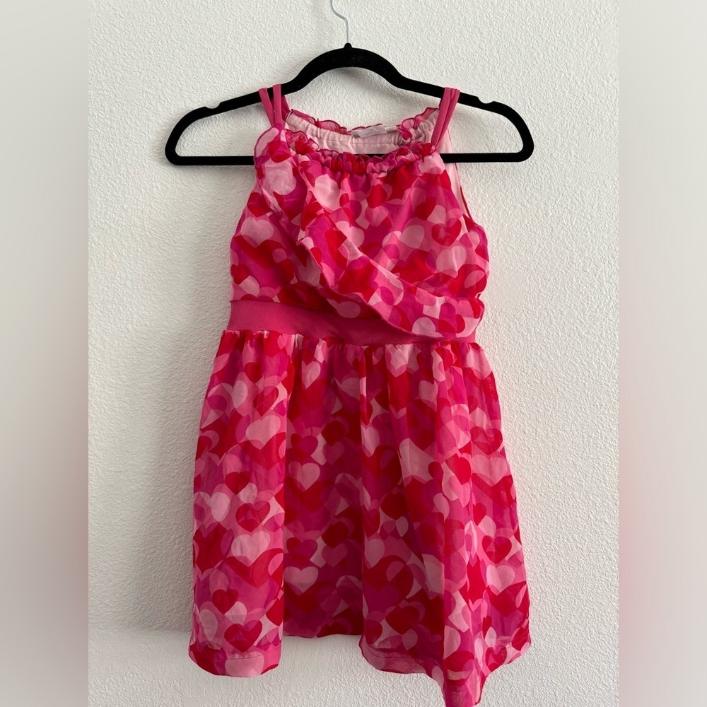 American Girl Red Hearts dress